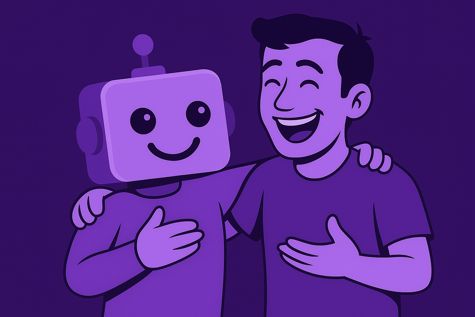Ai Client Relationship partner talking to customer