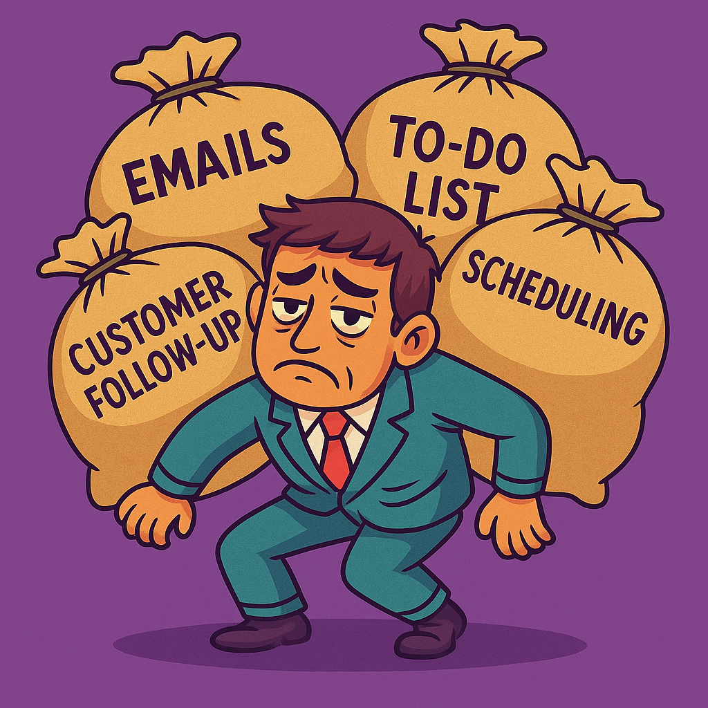 Stressed Small Business Owner that needs to use Ai to Automate