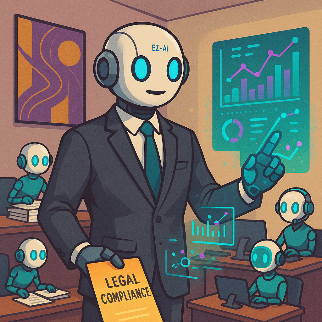 Claude Ai robot helping small businesses run smoother